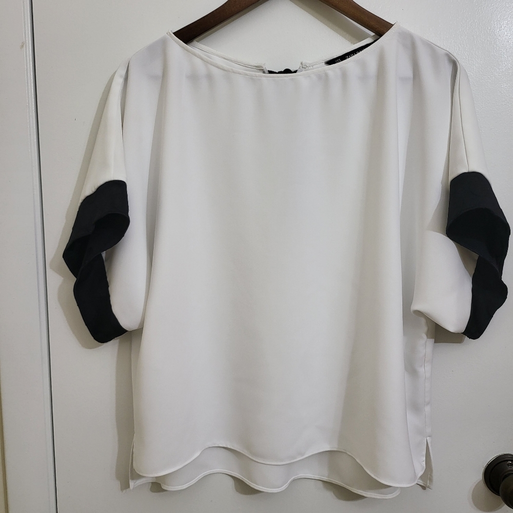 Zara Basic Blouse Tops